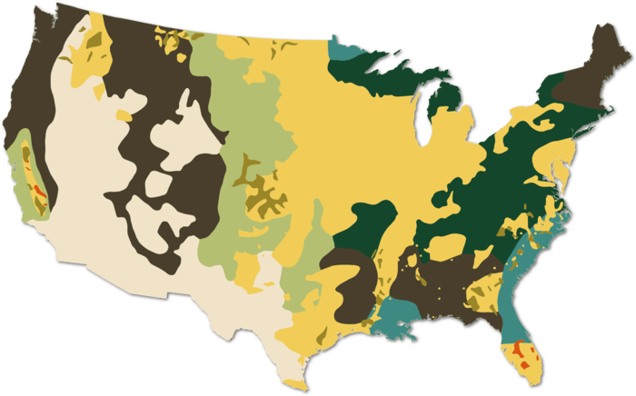 Shkarkoni pa pagesë shtresa e të dhënave cropscape kombëtare e përpunuar dhe zbutur, burimet e Shteteve të Bashkuara harta HD PNG Imazh me fotografi të sfondit transparent
